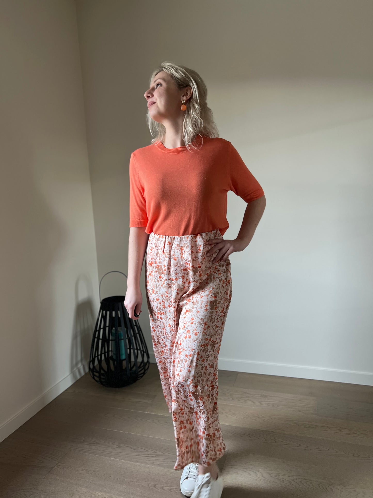 Ashley top orange