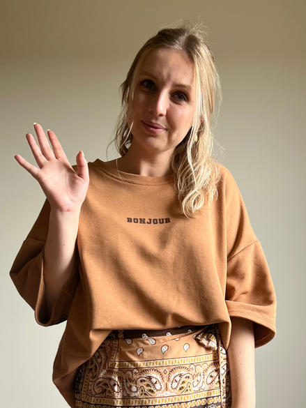 Bonjour Sweater - camel