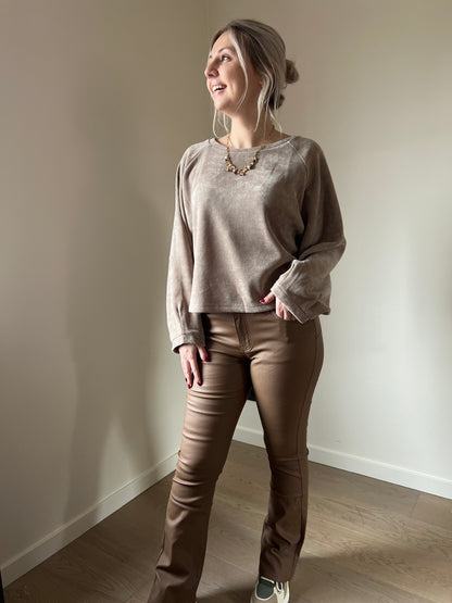 Taupe sweater