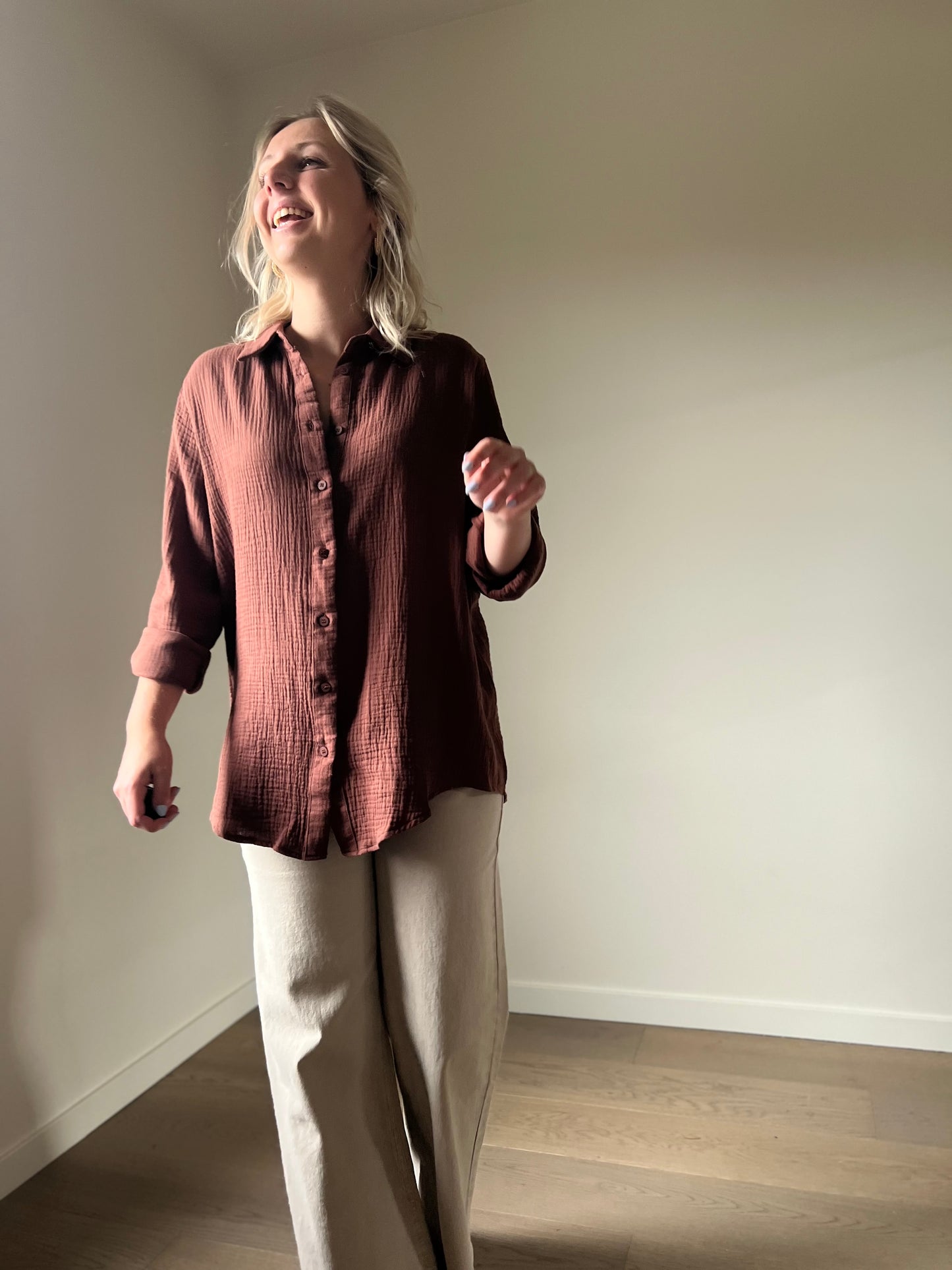 Tetra shirt brown