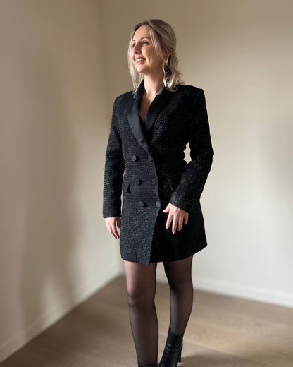 Tweed blazer dress