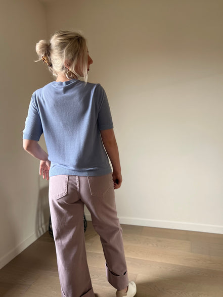 Caro pants violet