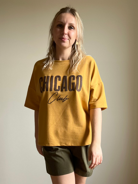 Chicago Club Sweater - mustard