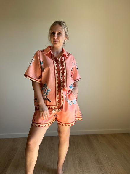 Paloma ensemble peach