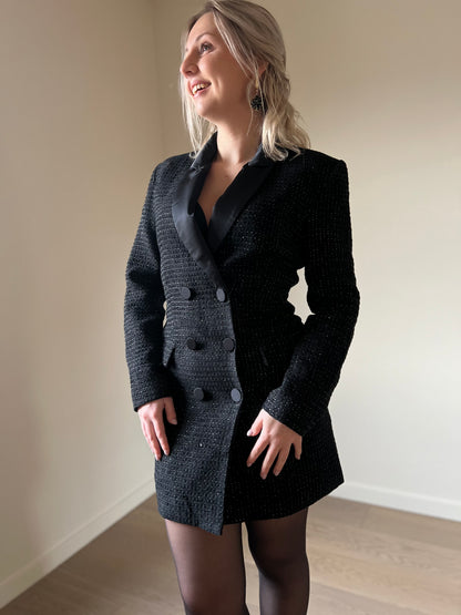 Tweed blazer dress