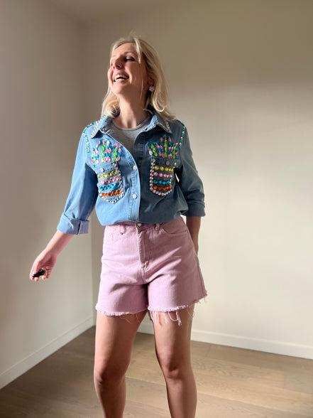 Pineapple jeansjacket