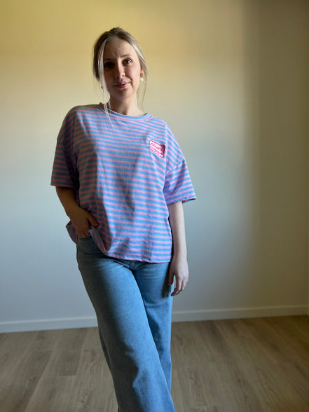 Striped Tee bisou magique