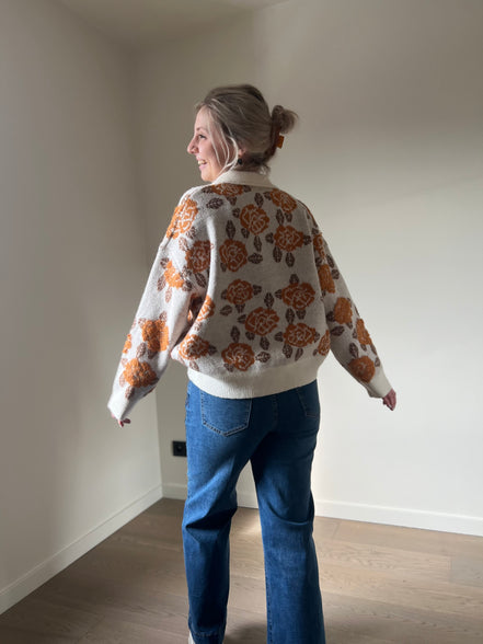 Windy cropped wijde jeans