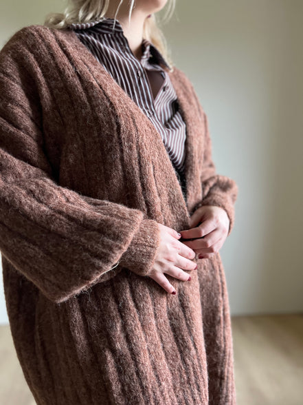 Chocolate cardigan