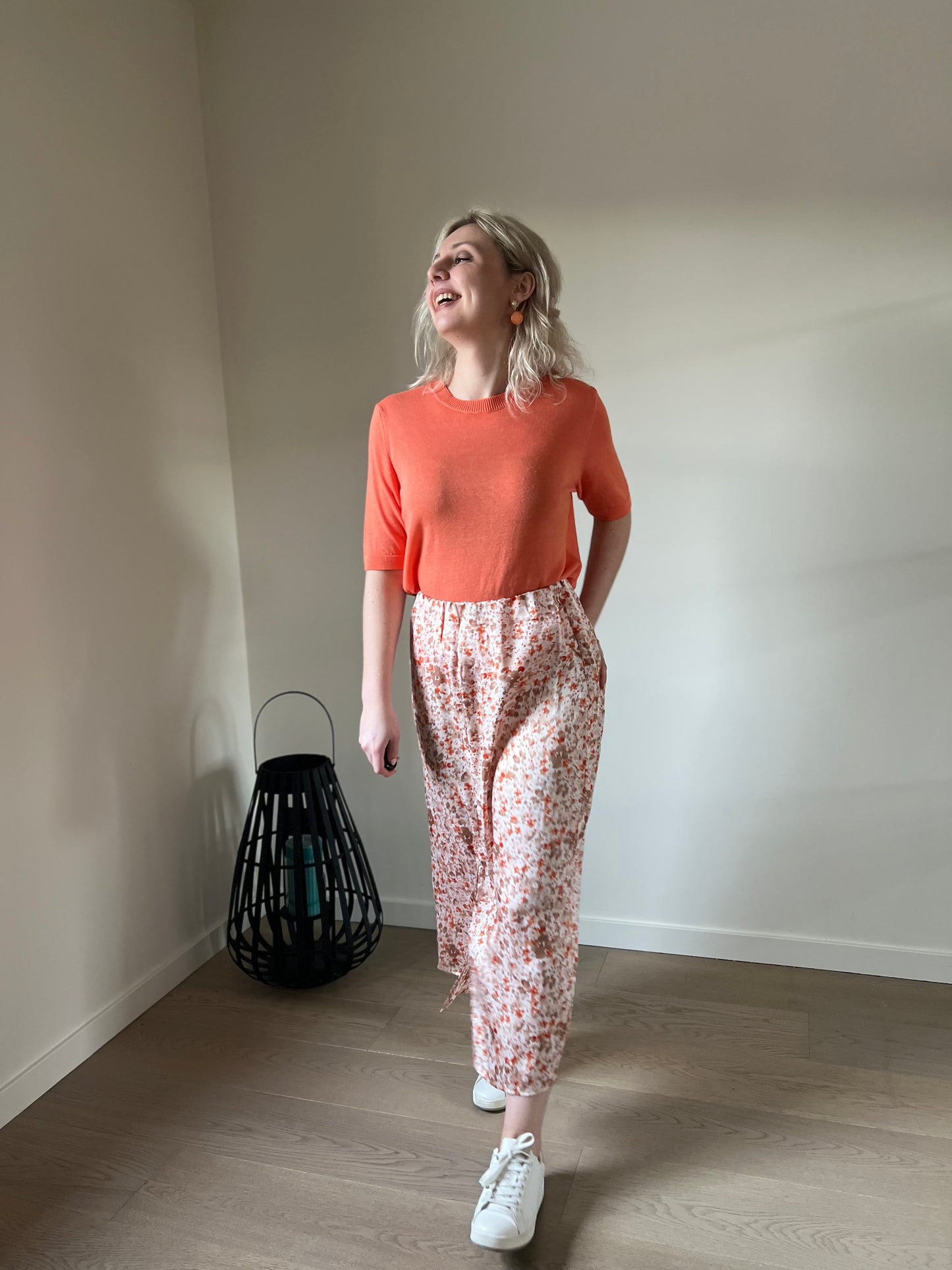 Ashley top orange