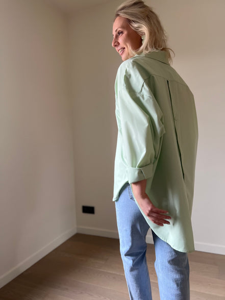 Pastel shirt green