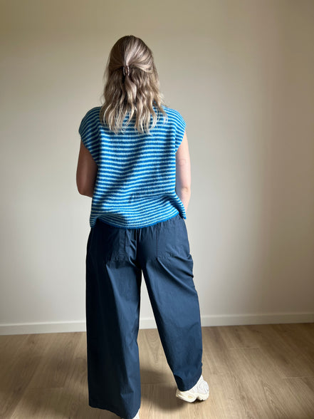 Balloon pants marine