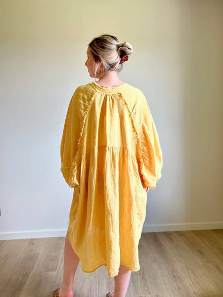 Mais linen blouse dress