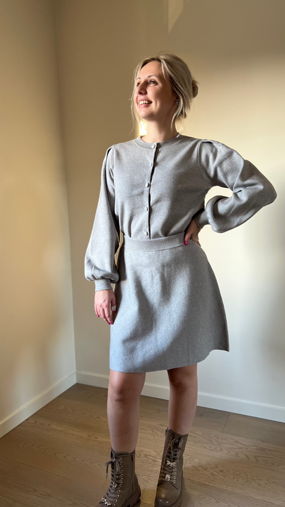 Soft grey ensemble