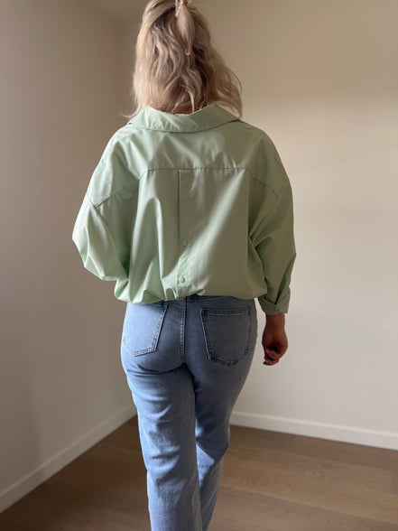 Pastel shirt green