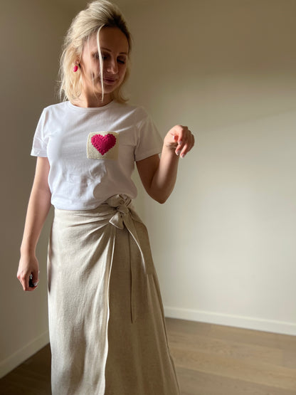 Heart pocket t-shirt