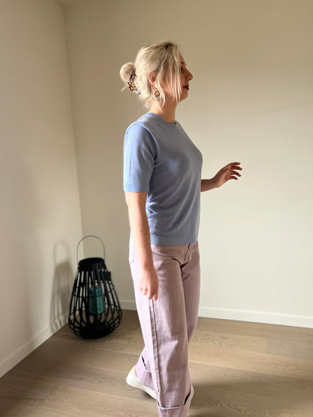 Caro pants violet
