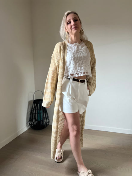 Golden cardigan