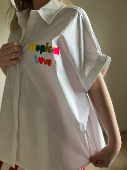 Tropical love shirt