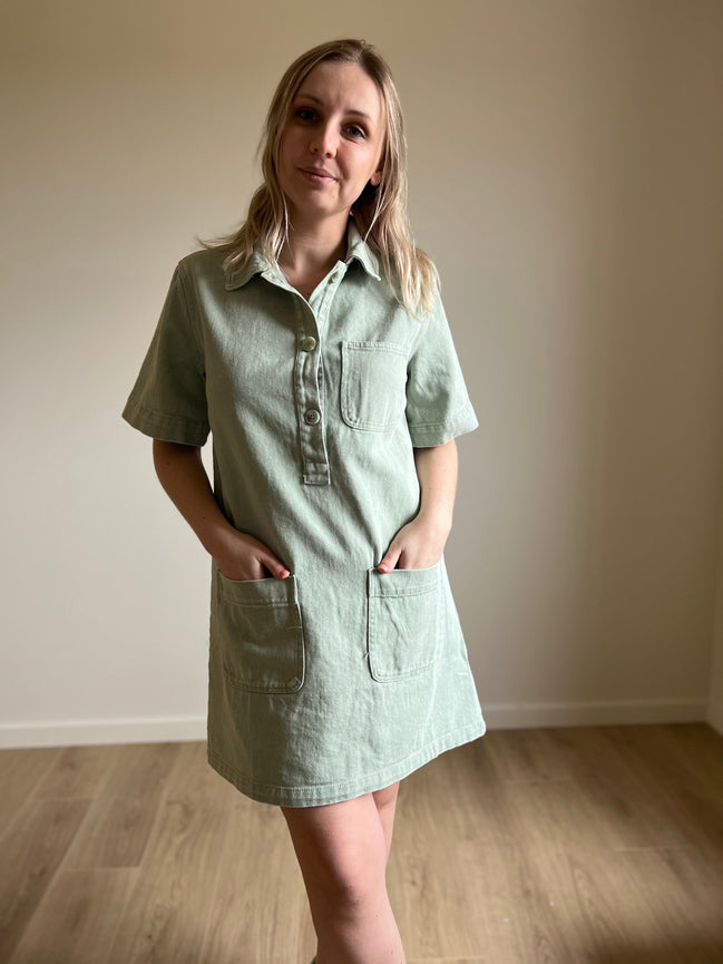 Tommy jeansdress mint