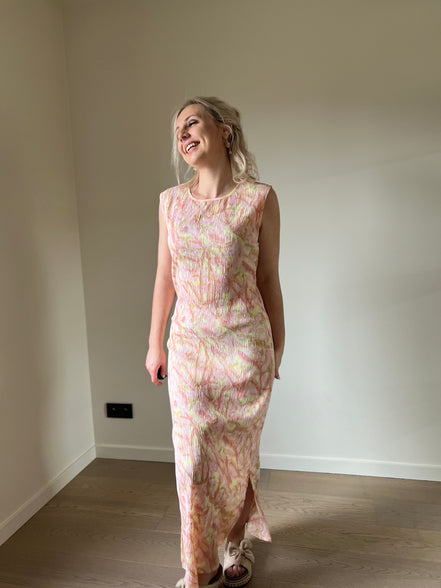 Emelie pleated dress