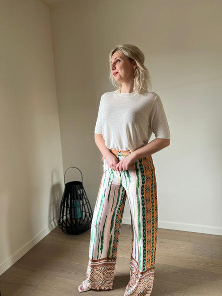 Boho top kaki