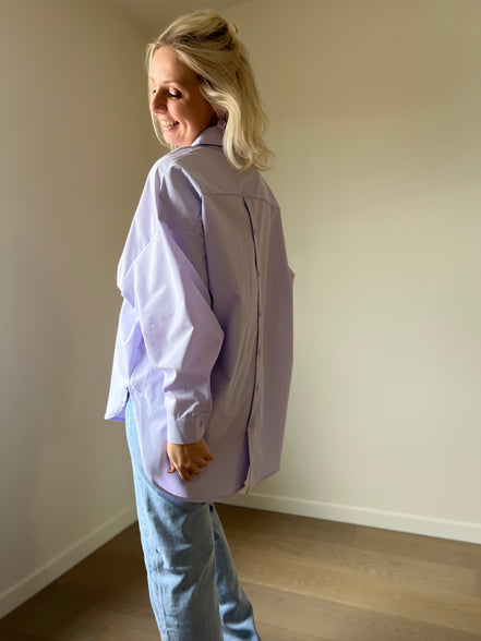 Pastel shirt lilac
