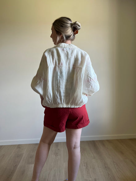 Linen jacket ecru