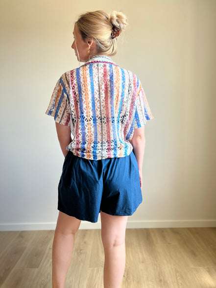 Crochet Shirt – Multi
