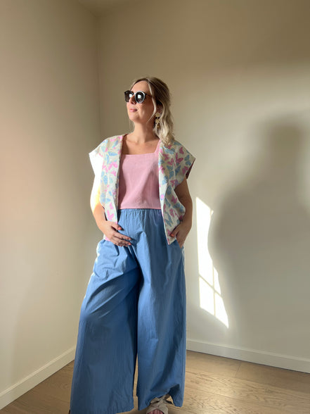 Cotton pants blue