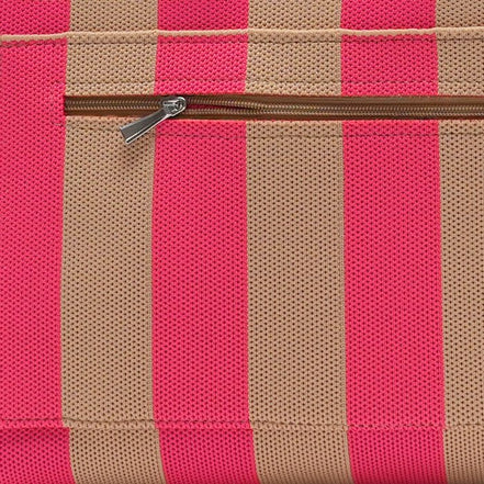 Stripe Crossbody bag pink