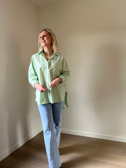 Pastel shirt green