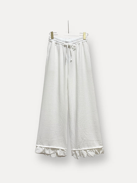 Louka tetra pants white