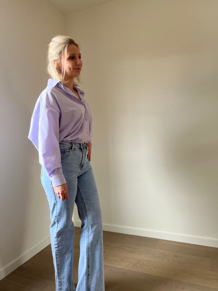 Pastel shirt lilac