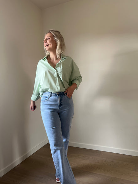 Pastel shirt green