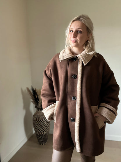 Pooh coat brown