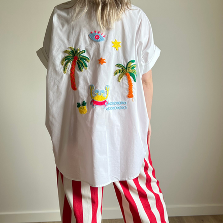 Tropical love shirt