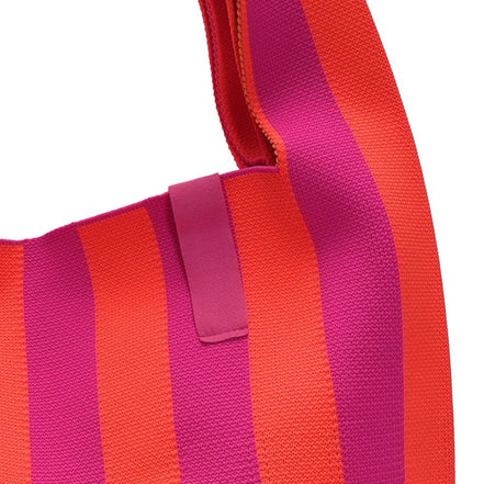 Croissant bag pink / orange