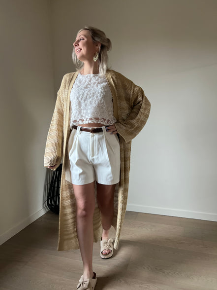 Golden cardigan