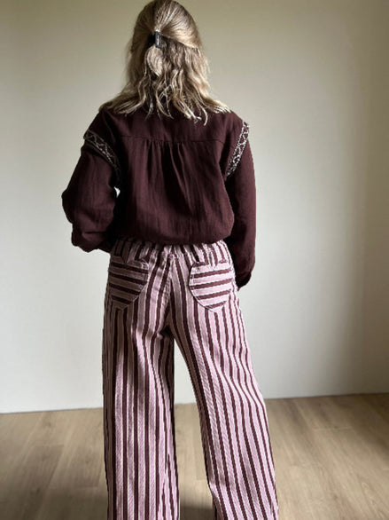 Heart wine pants
