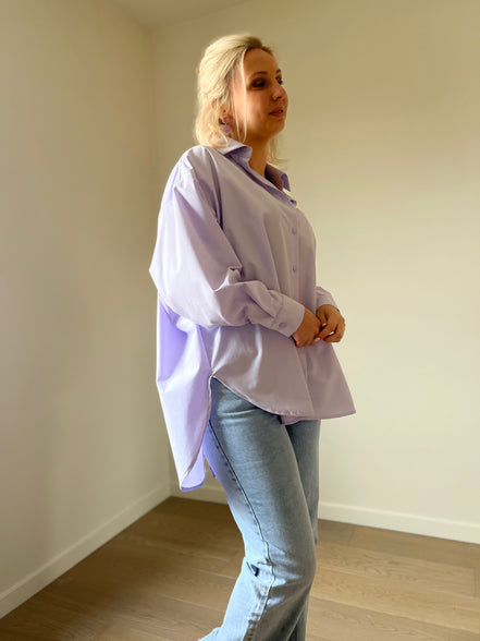 Pastel shirt lilac