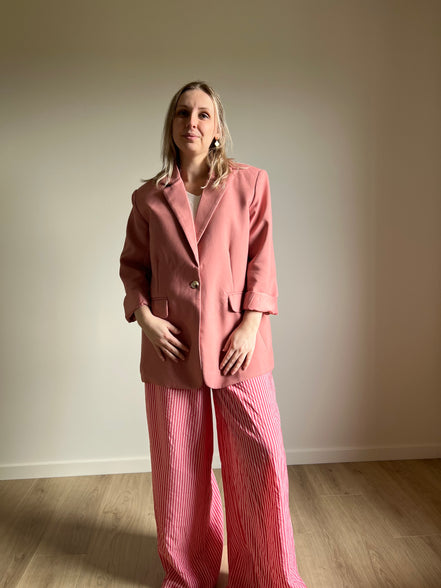Blush Oversized Blazer