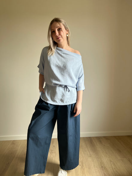 Balloon pants marine