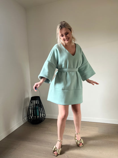 Lune dress mint