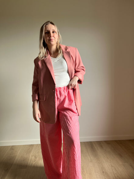 Blush Oversized Blazer