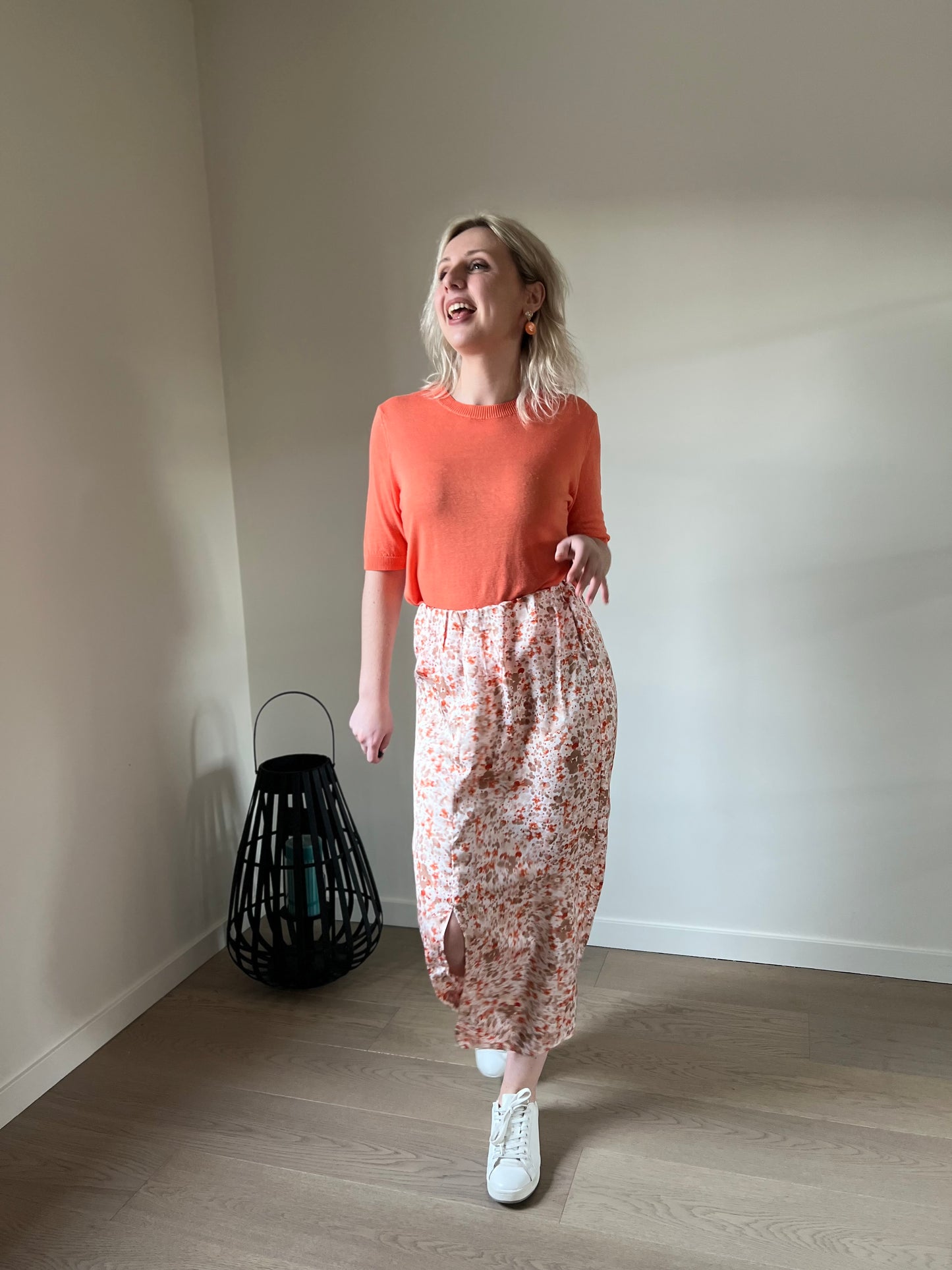 Ashley top orange