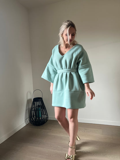 Lune dress mint