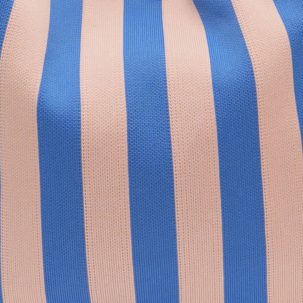 Striped bag blue