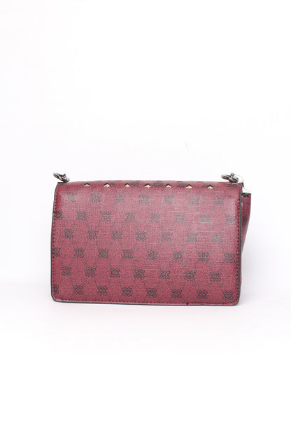 Bordeaux hearts bag