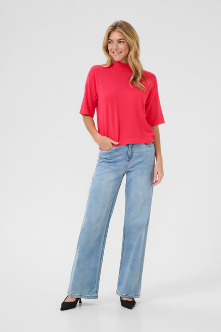 Lizza turtleneck raspberry